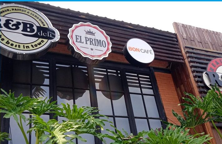 neon box bulat akrilik