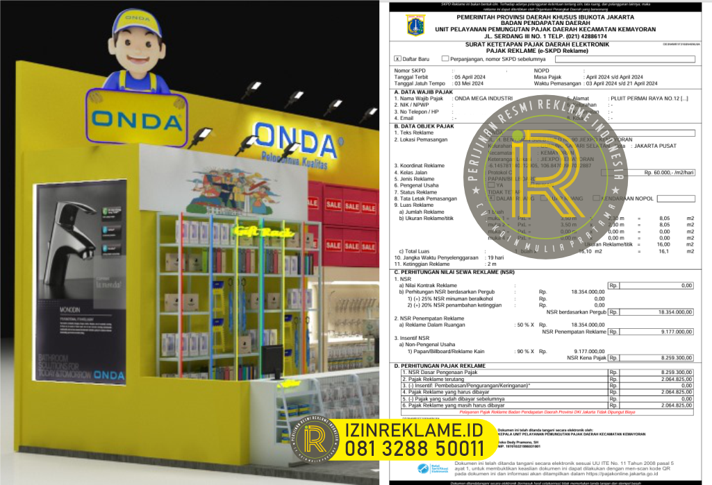 jasa izin reklame